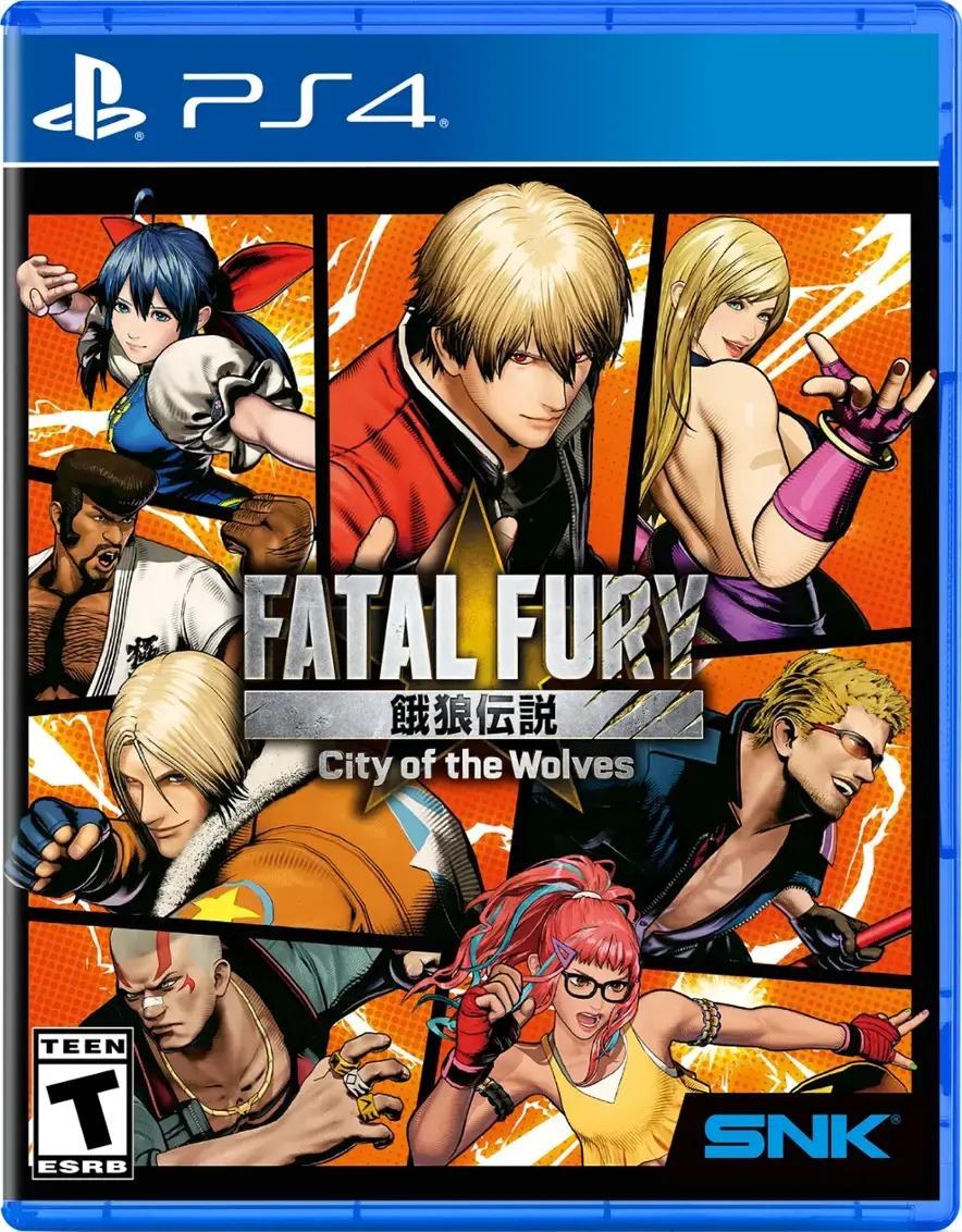 Portada de Fatal Fury: City Of The Wolves para PS4 (NTSC USA)