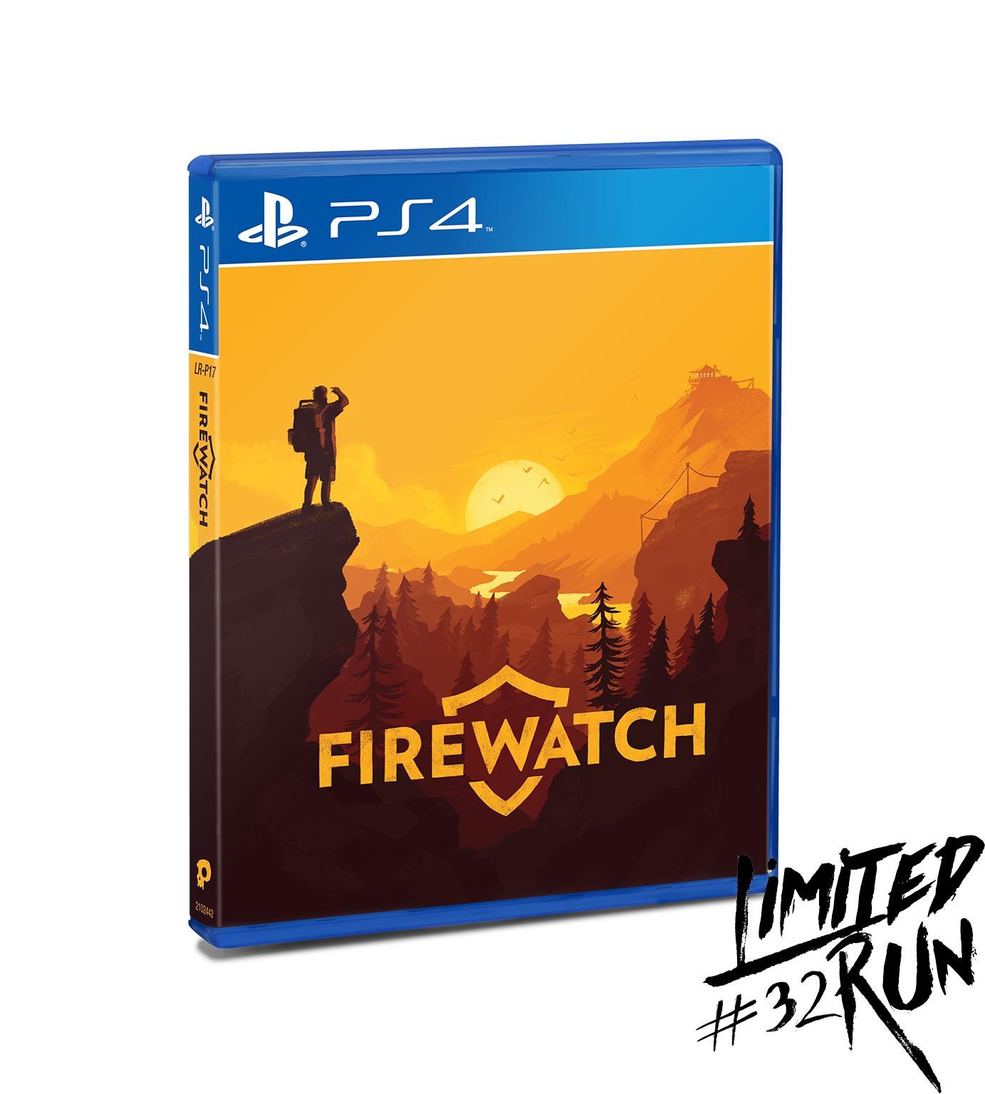 Portada de Firewatch para PS4 (NTSC USA)