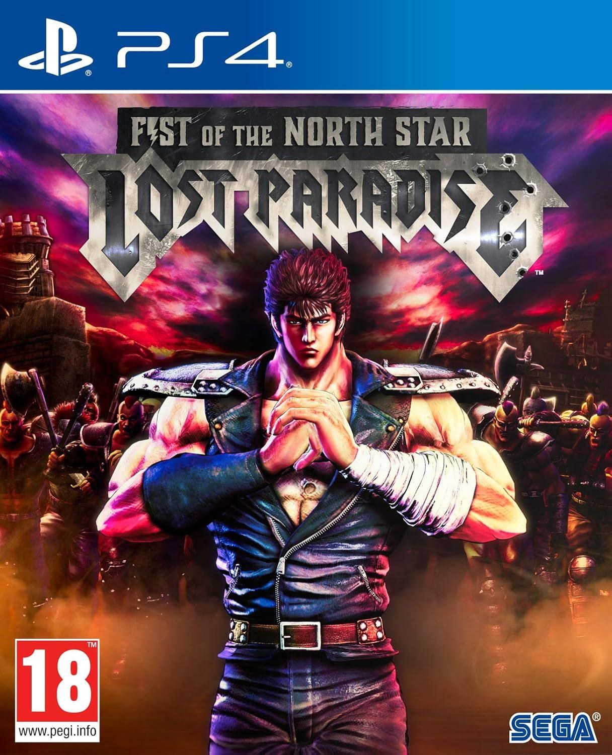 Portada de Fist of the North Star Lost Paradise para PS4 (PAL España)
