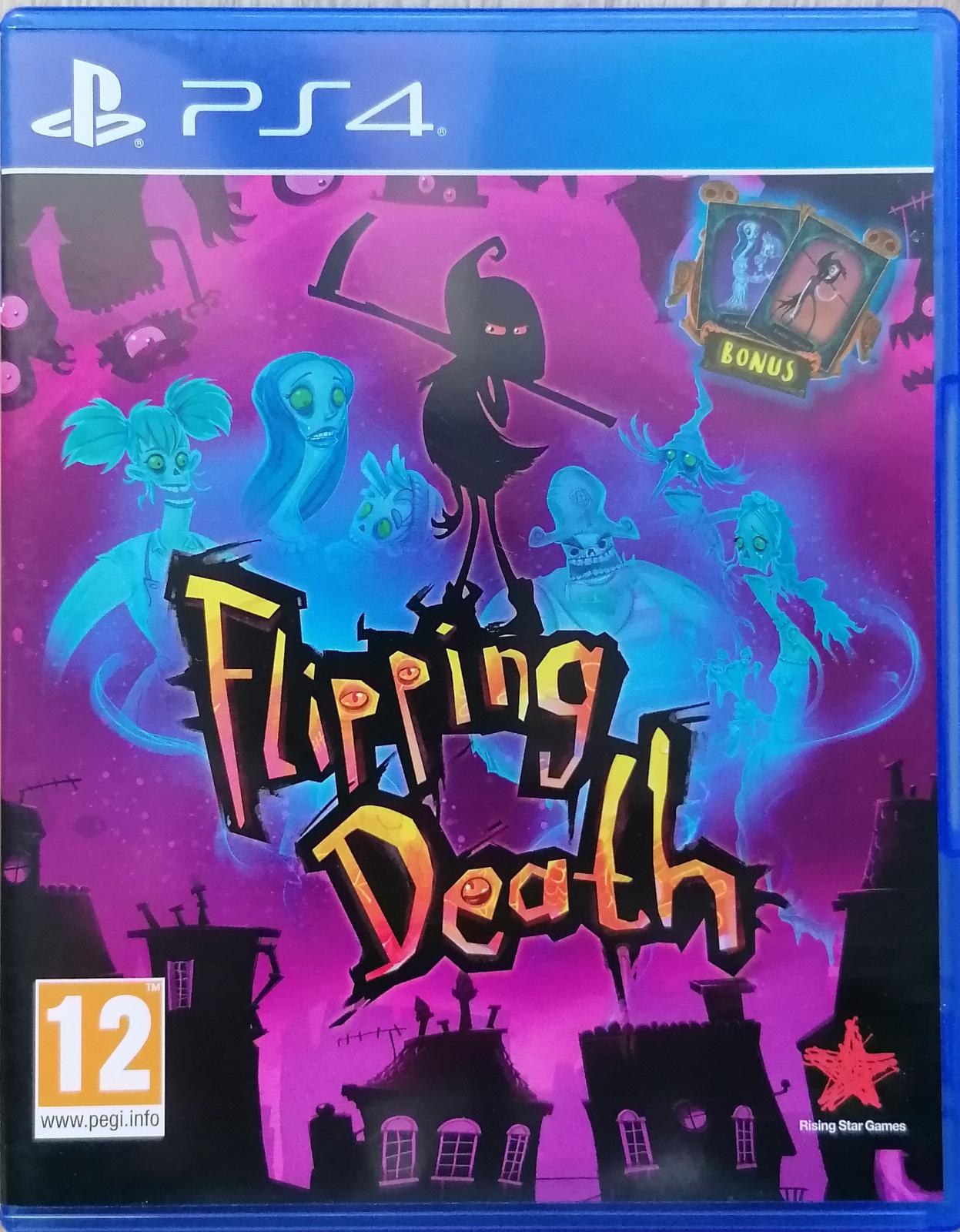 Portada de Flipping Death para PS4 (PAL España)