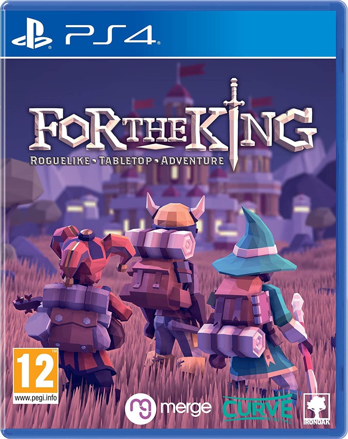 Portada de For the King para PS4 (PAL España)