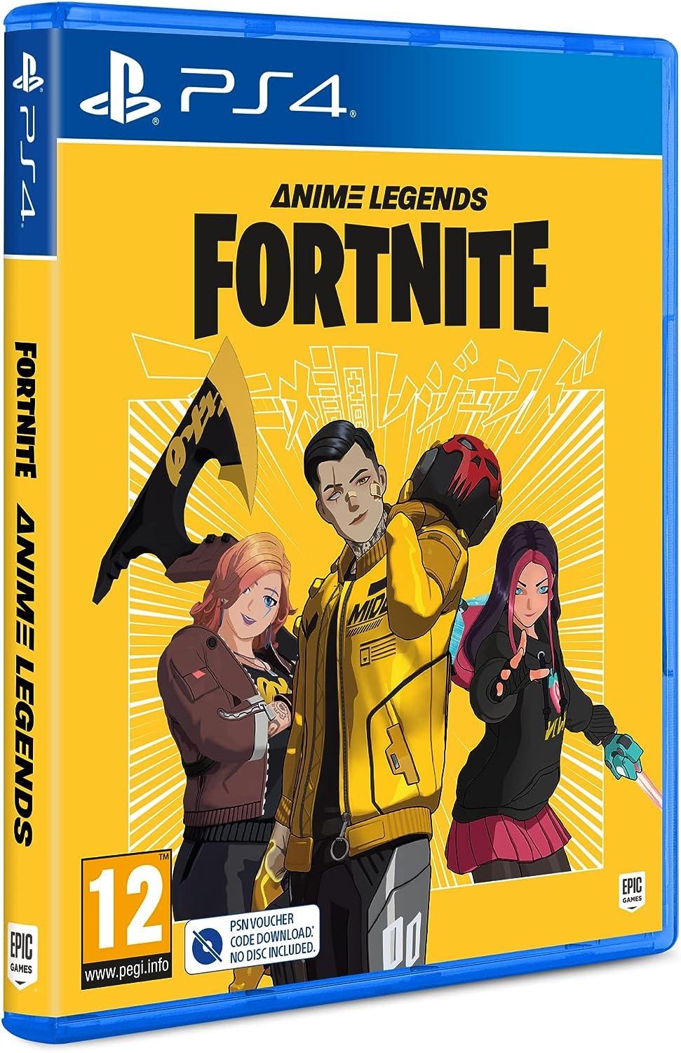 Portada de Fortnite: Anime Legends para PS4 (PAL España)
