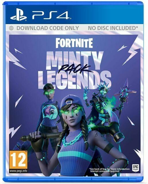 Portada de Fortnite: Minty Legends Pack para PS4 (PAL España)