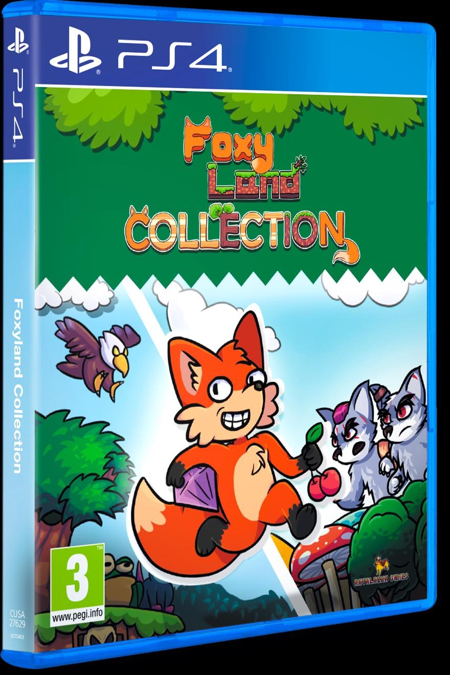 Portada de FoxyLand Collection para PS4 (PAL España)