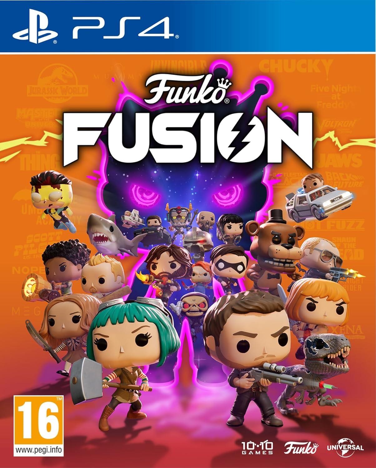 Portada de Funko Fusion para PS4 (PAL España)