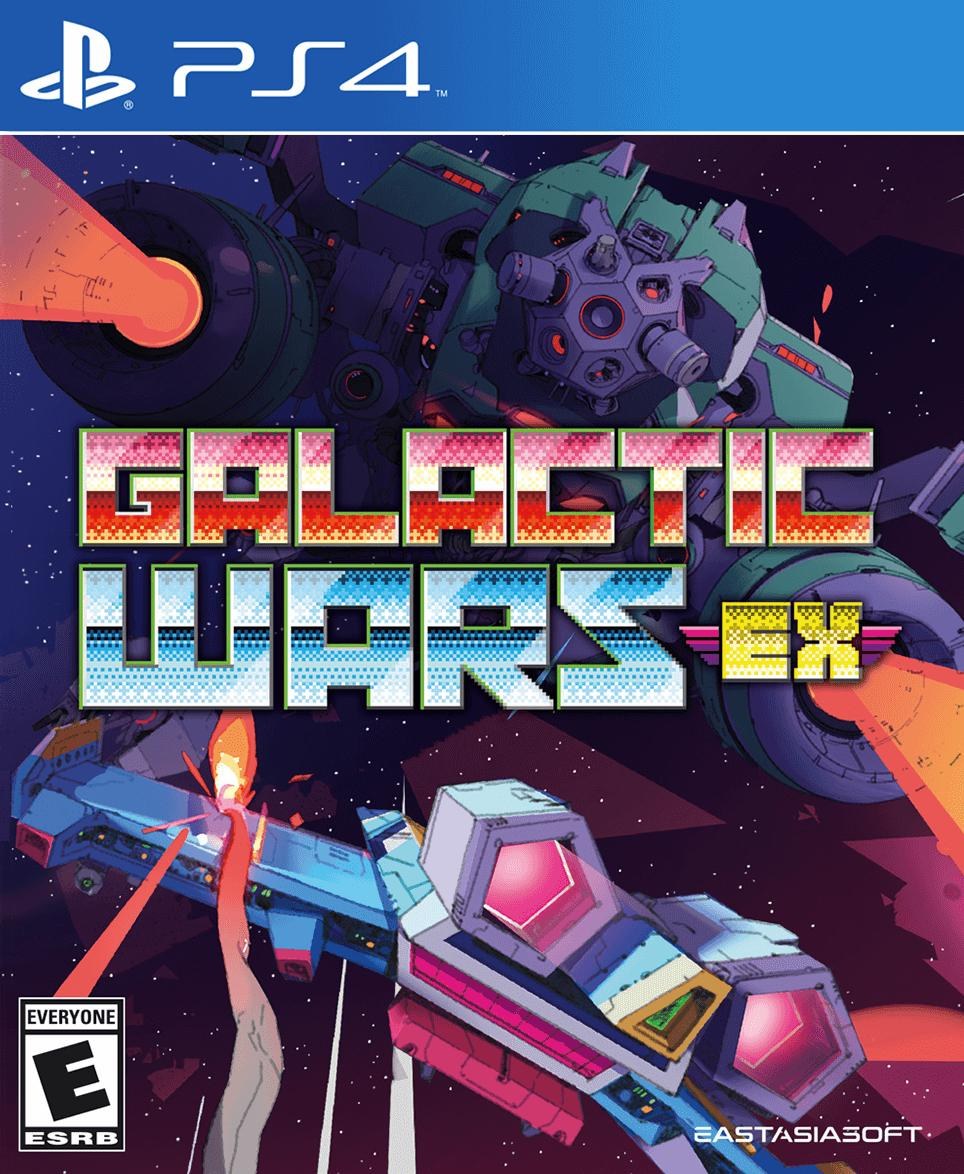 Portada de Galactic Wars EX para PS4 (NTSC USA)