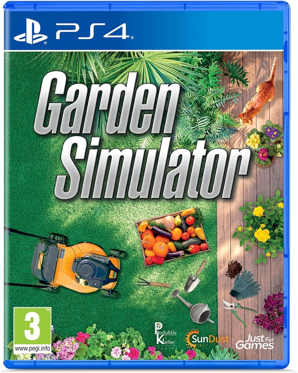 Portada de Garden Simulator para PS4 (PAL España)