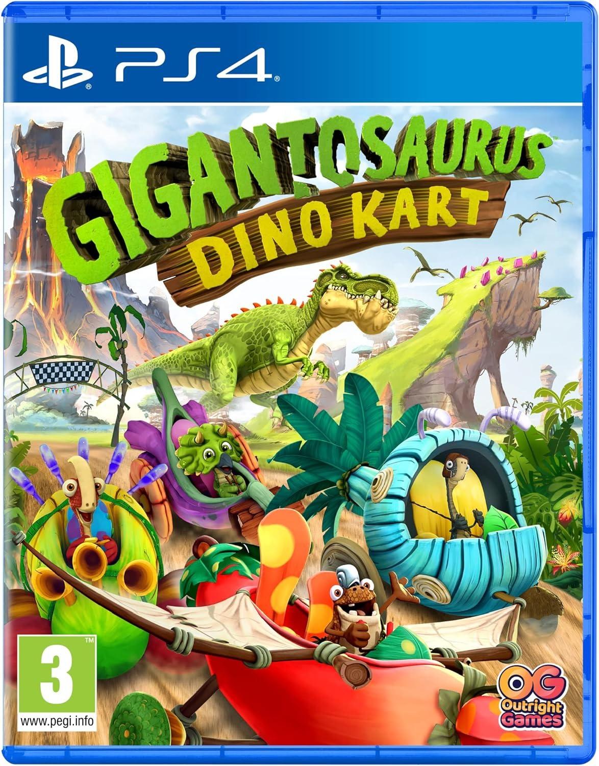 Portada de Gigantosaurus: Dino Kart para PS4 (PAL España)
