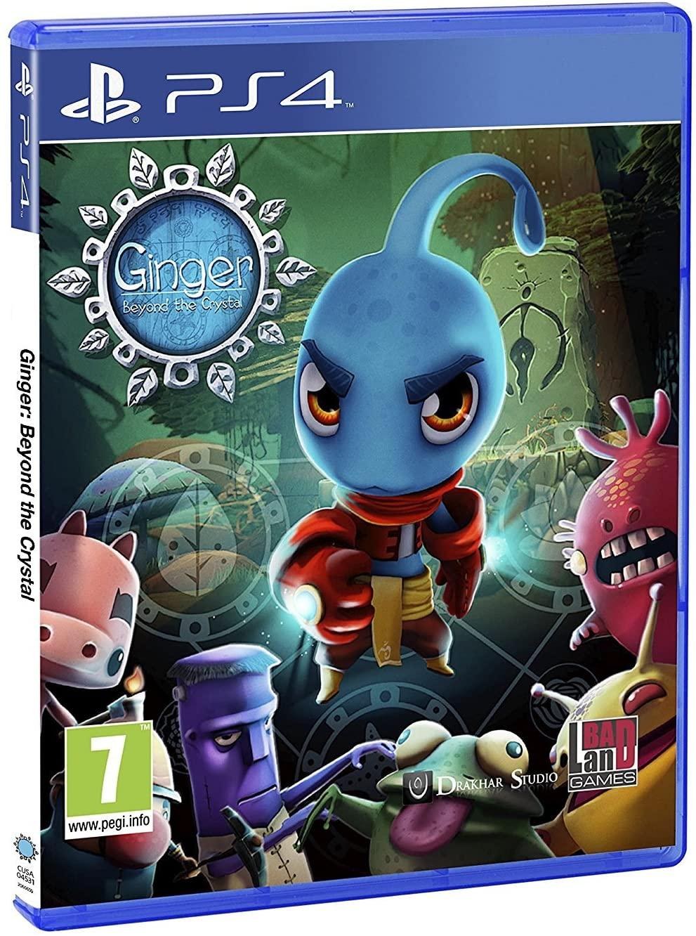 Portada de Ginger Beyond the Crystal para PS4 (PAL España)