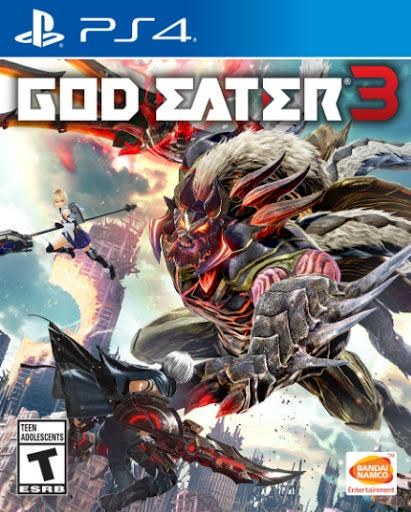 Portada de God Eater 3 para PS4 (NTSC USA)