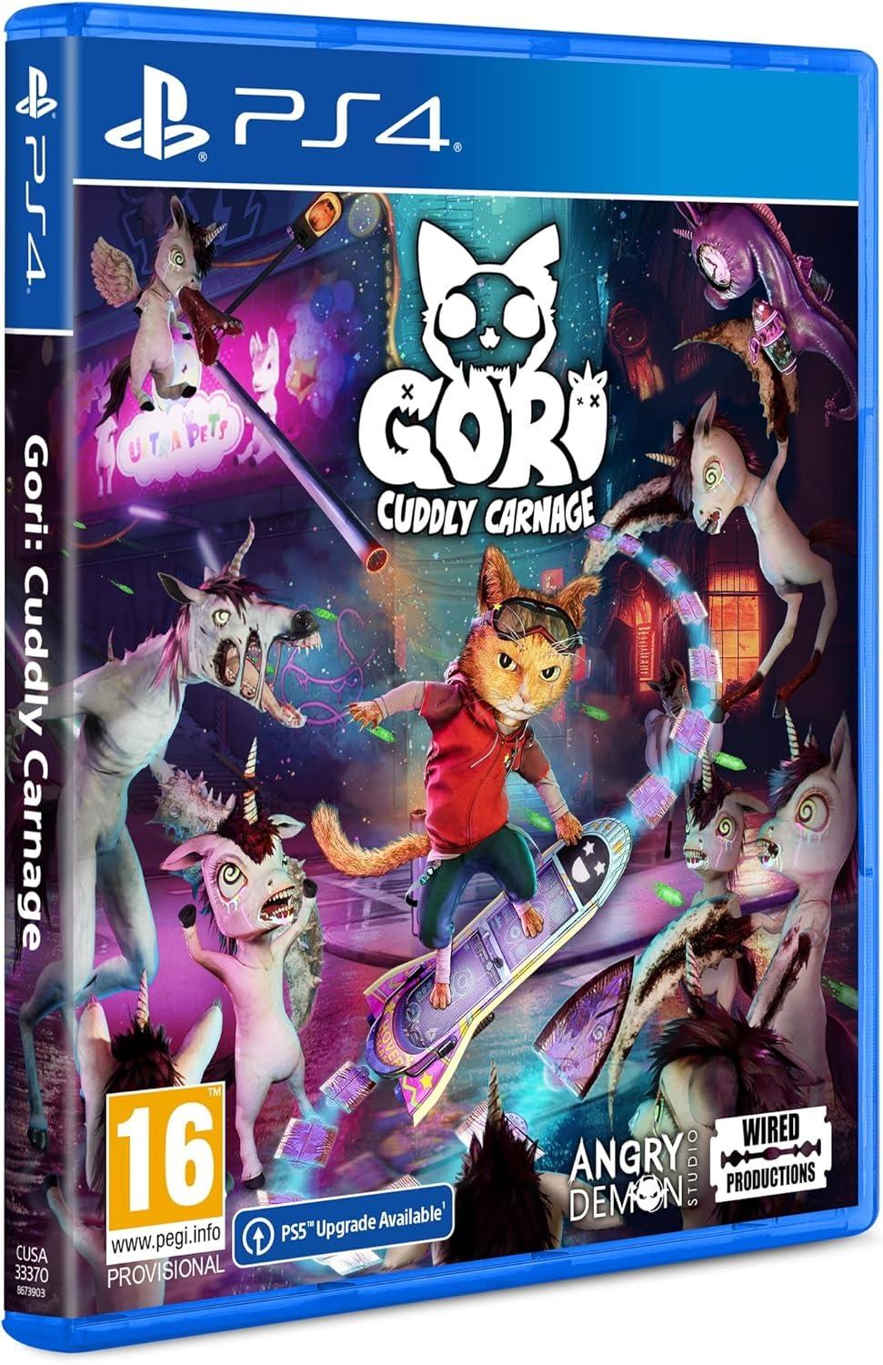 Portada de Gori: Cuddly Carnage para PS4 (PAL España)