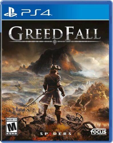 Portada de GreedFall para PS4 (NTSC USA)