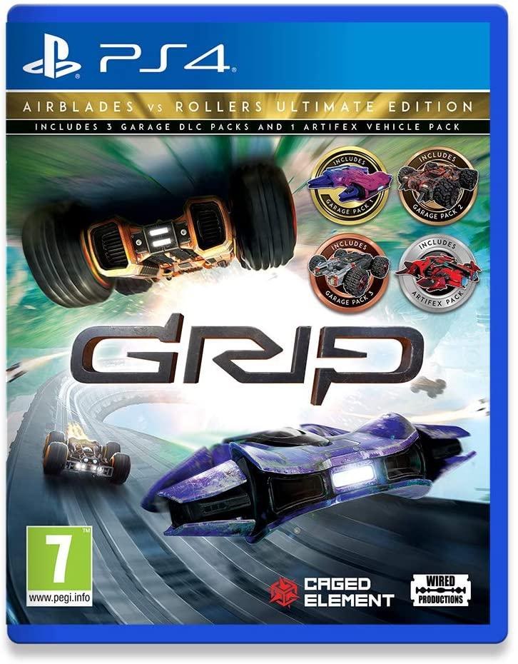 Portada de GRIP Combat Racing: Airblades vs Rollers para PS4 (PAL España)