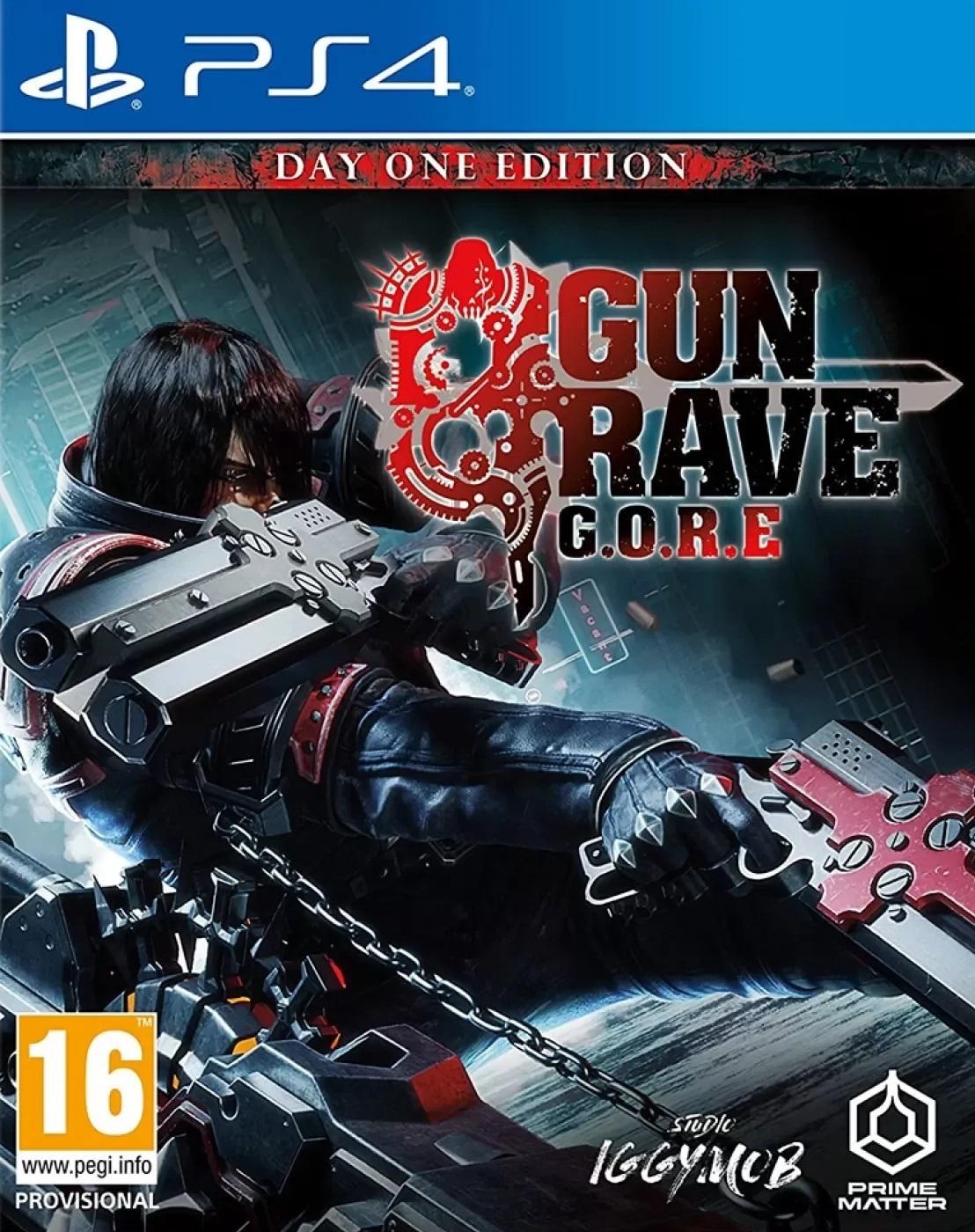 Portada de Gungrave G.O.R.E para PS4 (PAL España)