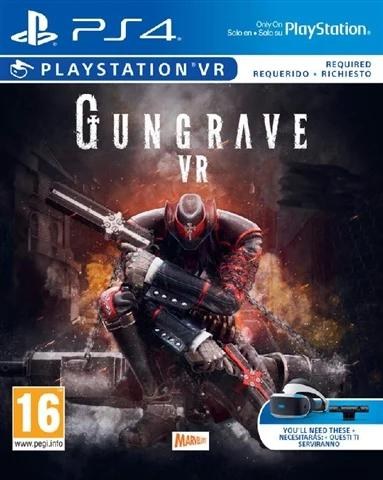 Portada de Gungrave VR para PS4 (PAL España)