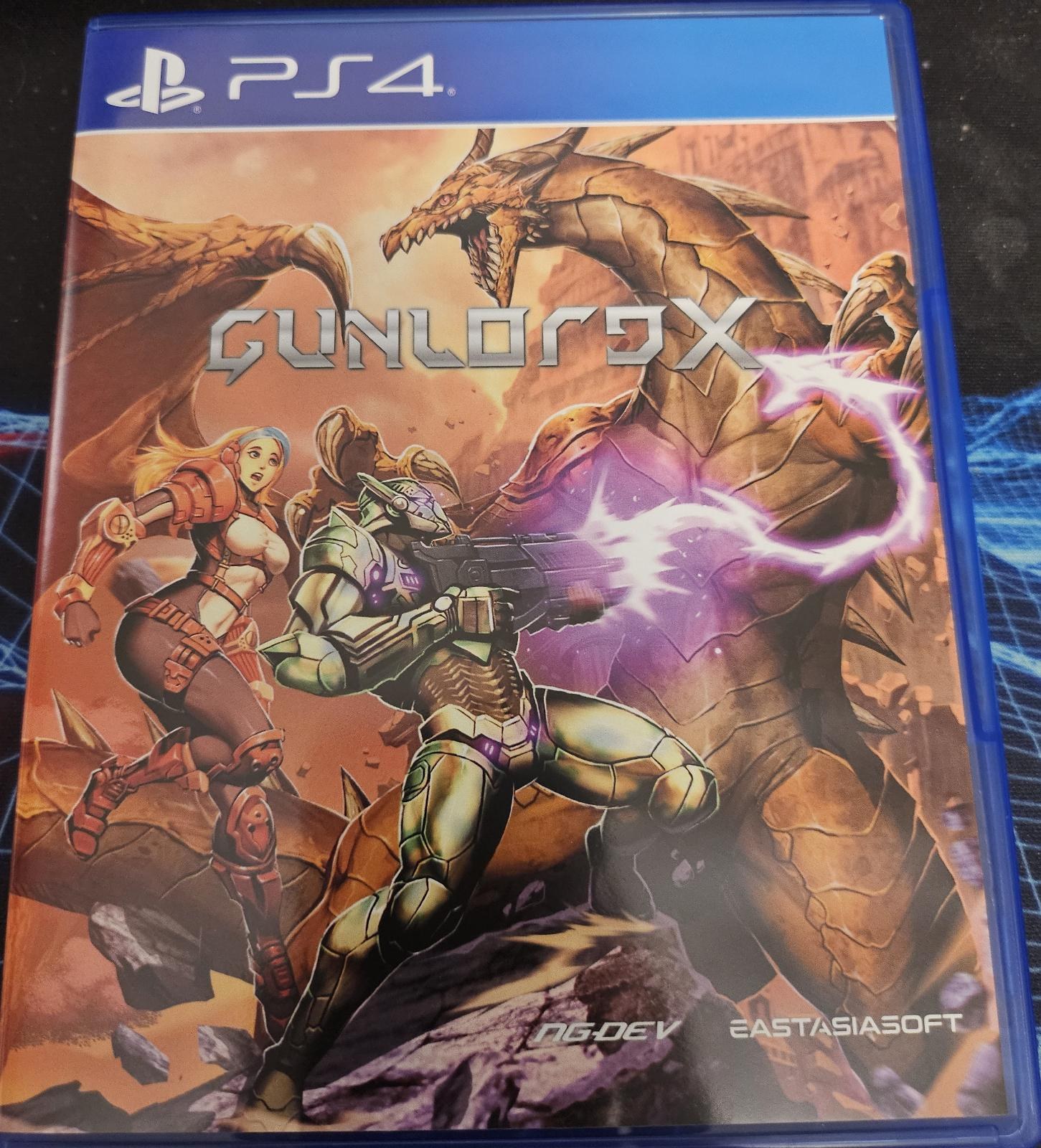 Portada de Gunlord X para PS4 (PAL España)