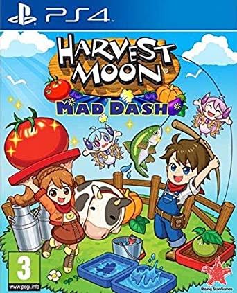 Portada de Harvest Moon Mad Dash para PS4 (PAL España)