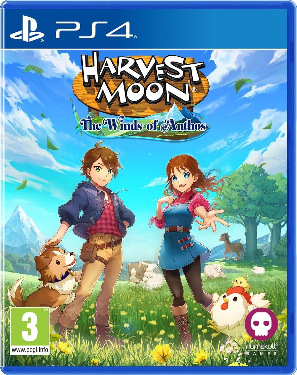 Portada de Harvest Moon: The Winds of Anthos para PS4 (PAL España)