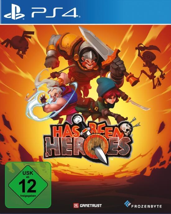 Portada de Has-Been Heroes para PS4 (PAL España)