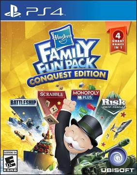 Portada de Hasbro Family Fun Pack Conquest Edition para PS4 (NTSC USA)