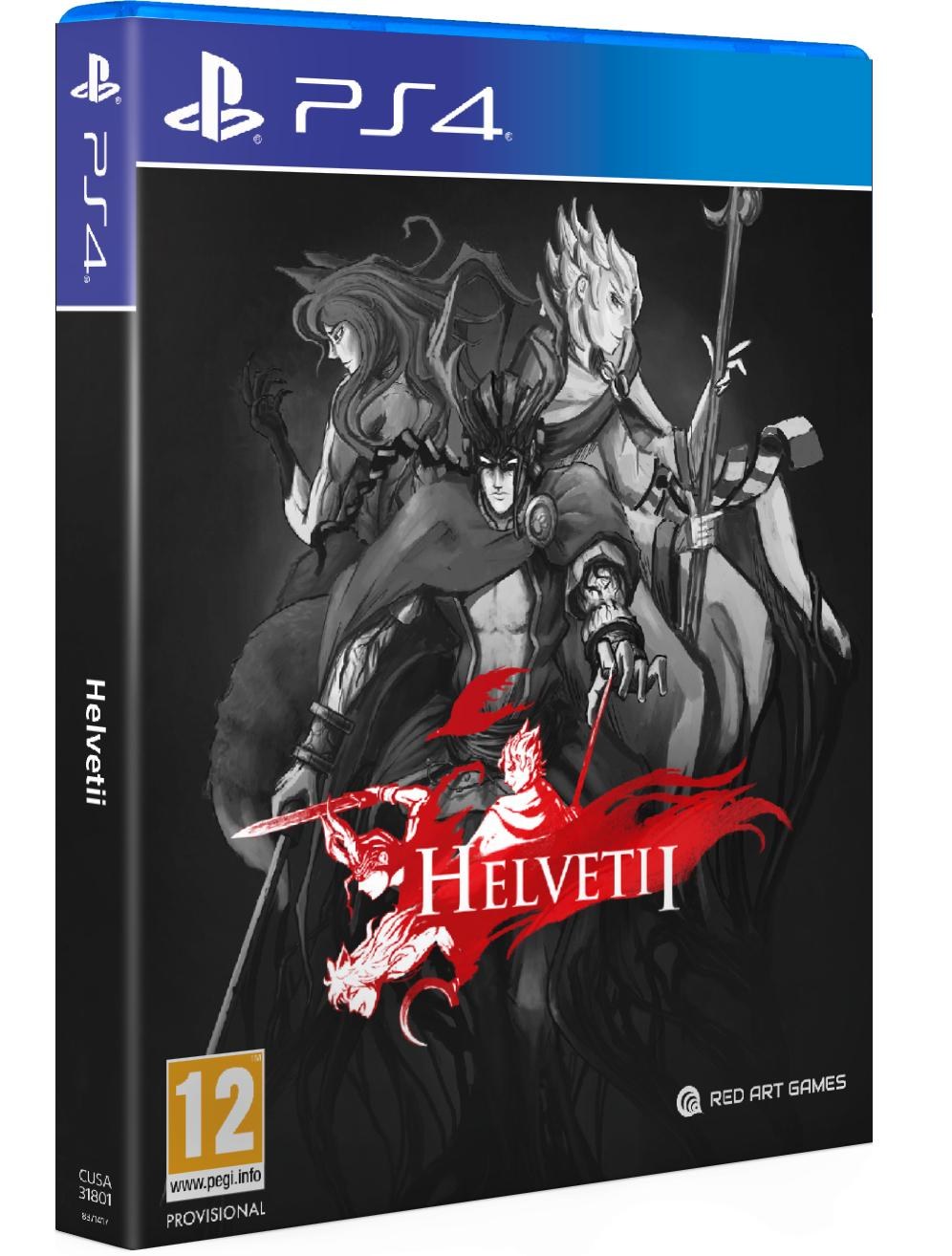 Portada de Helvetii para PS4 (PAL España)