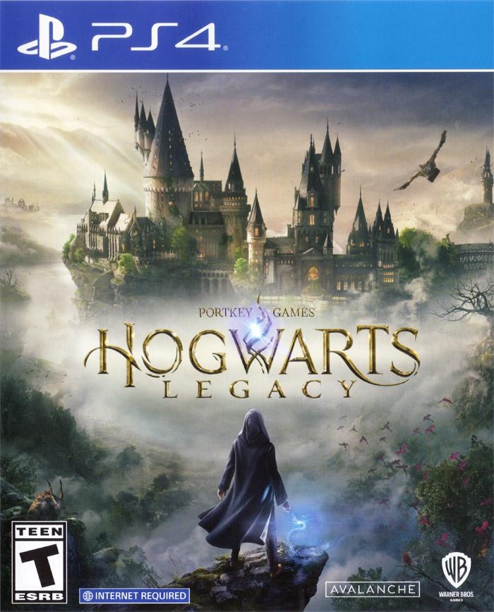 Portada de Hogwarts Legacy para PS4 (NTSC USA)