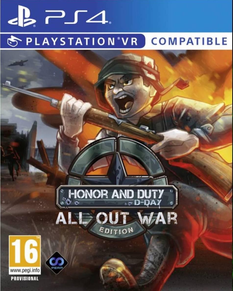 Portada de Honor and Duty: All Out War Edition para PS4 (PAL España)