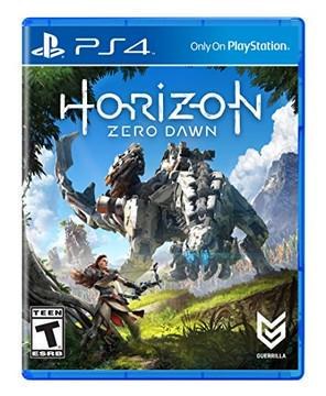 Portada de Horizon Zero Dawn para PS4 (NTSC USA)