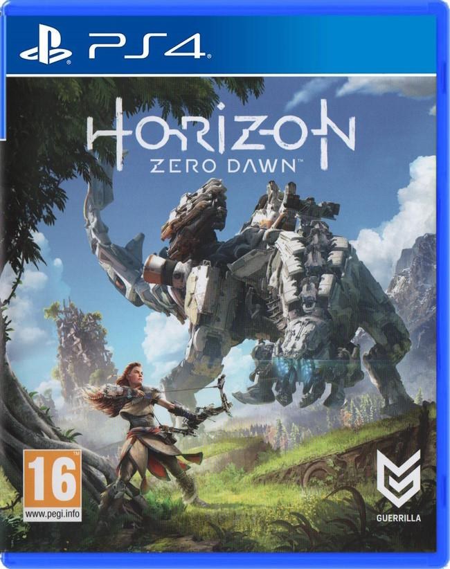 Portada de Horizon Zero Dawn para PS4 (PAL España)