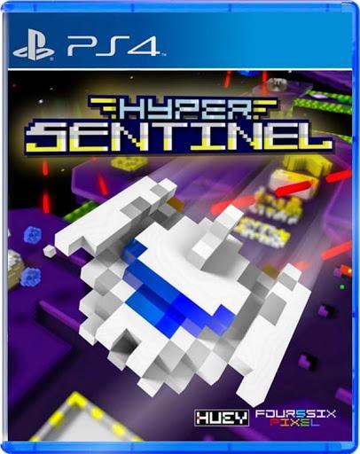 Portada de Hyper Sentinel para PS4 (PAL España)