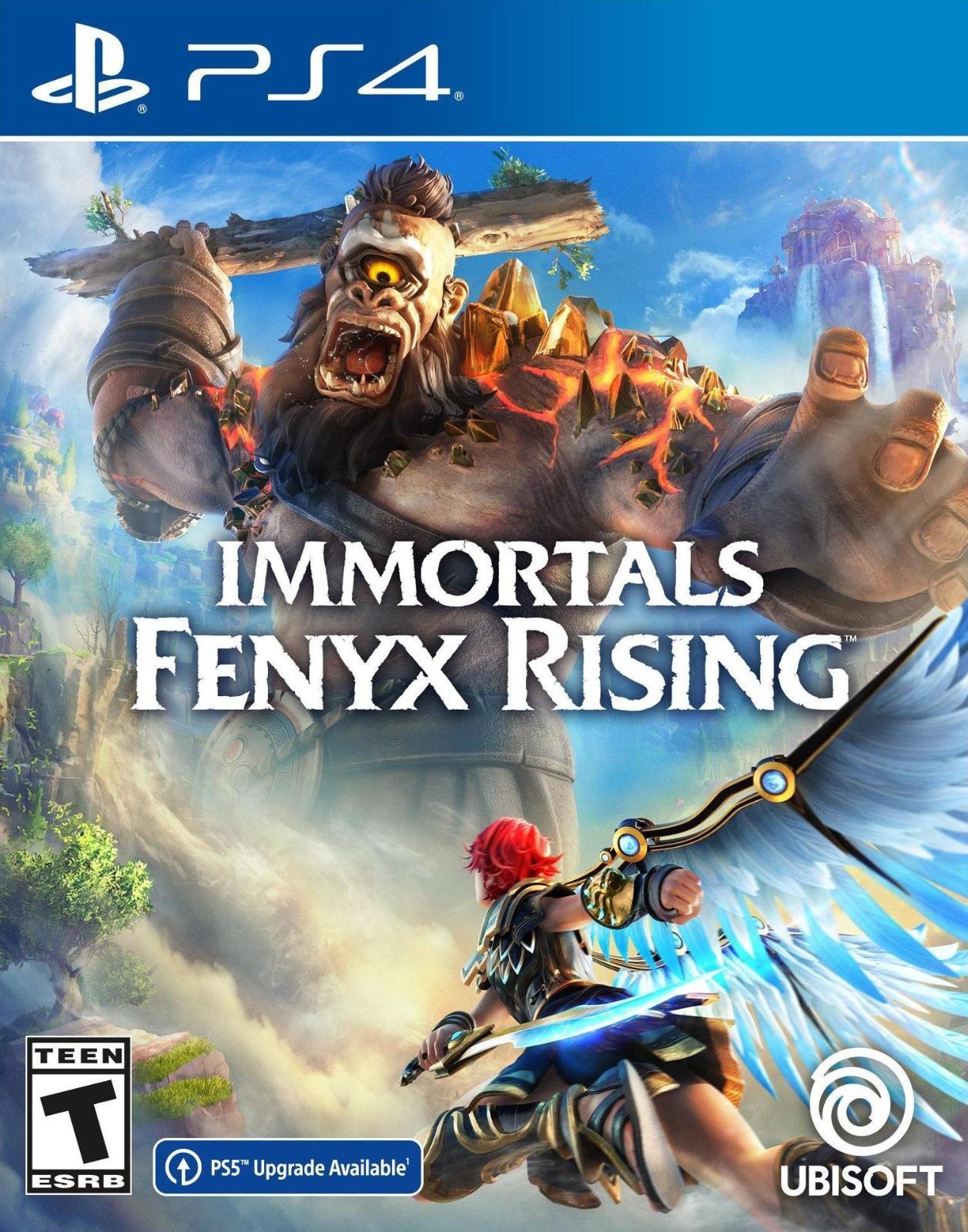 Portada de Immortals Fenyx Rising para PS4 (NTSC USA)