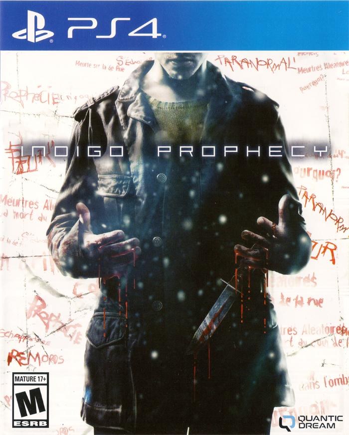 Portada de Indigo Prophecy para PS4 (NTSC USA)