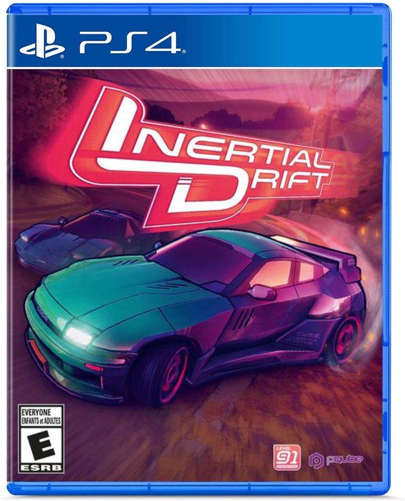 Portada de Inertial Drift para PS4 (NTSC USA)