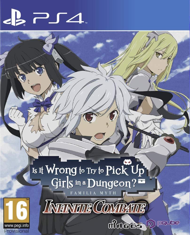 Portada de Is It Wrong to Try to Pick Up Girls in A Dungeon: Infinite Combat para PS4 (NTSC USA)