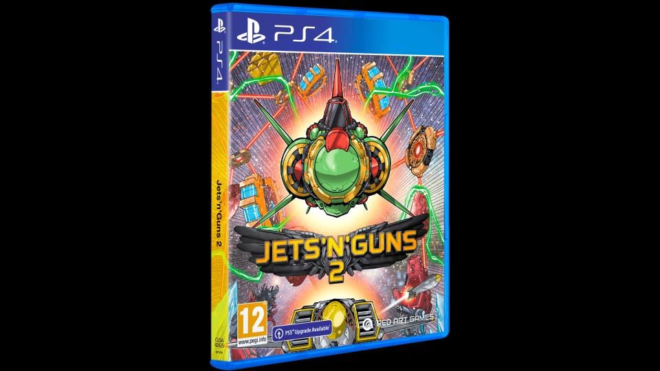 Portada de Jets 'N' Guns 2 para PS4 (PAL España)
