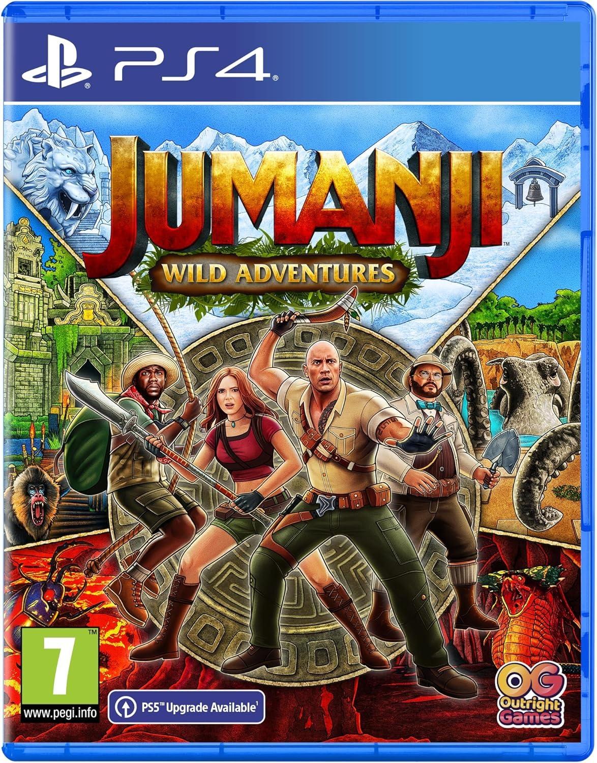 Portada de Jumanji: Wild Adventures para PS4 (PAL España)