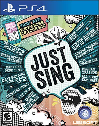 Portada de Just Sing para PS4 (NTSC USA)