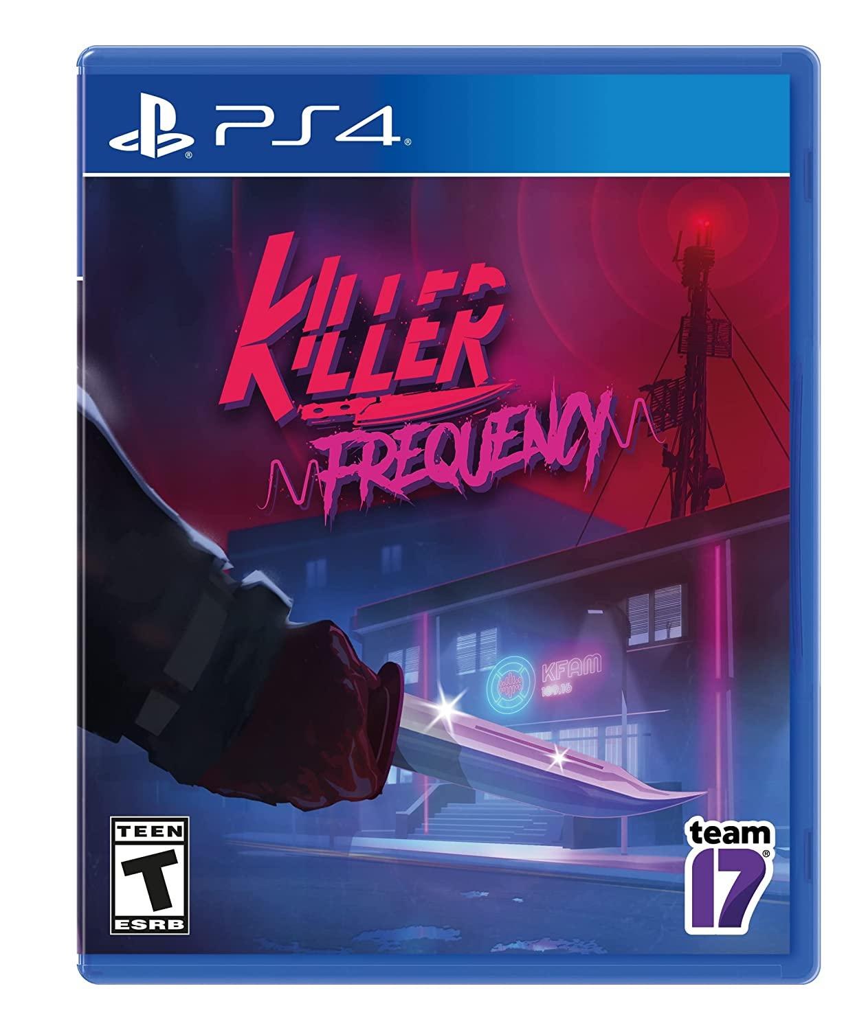 Portada de Killer Frequency para PS4 (NTSC USA)