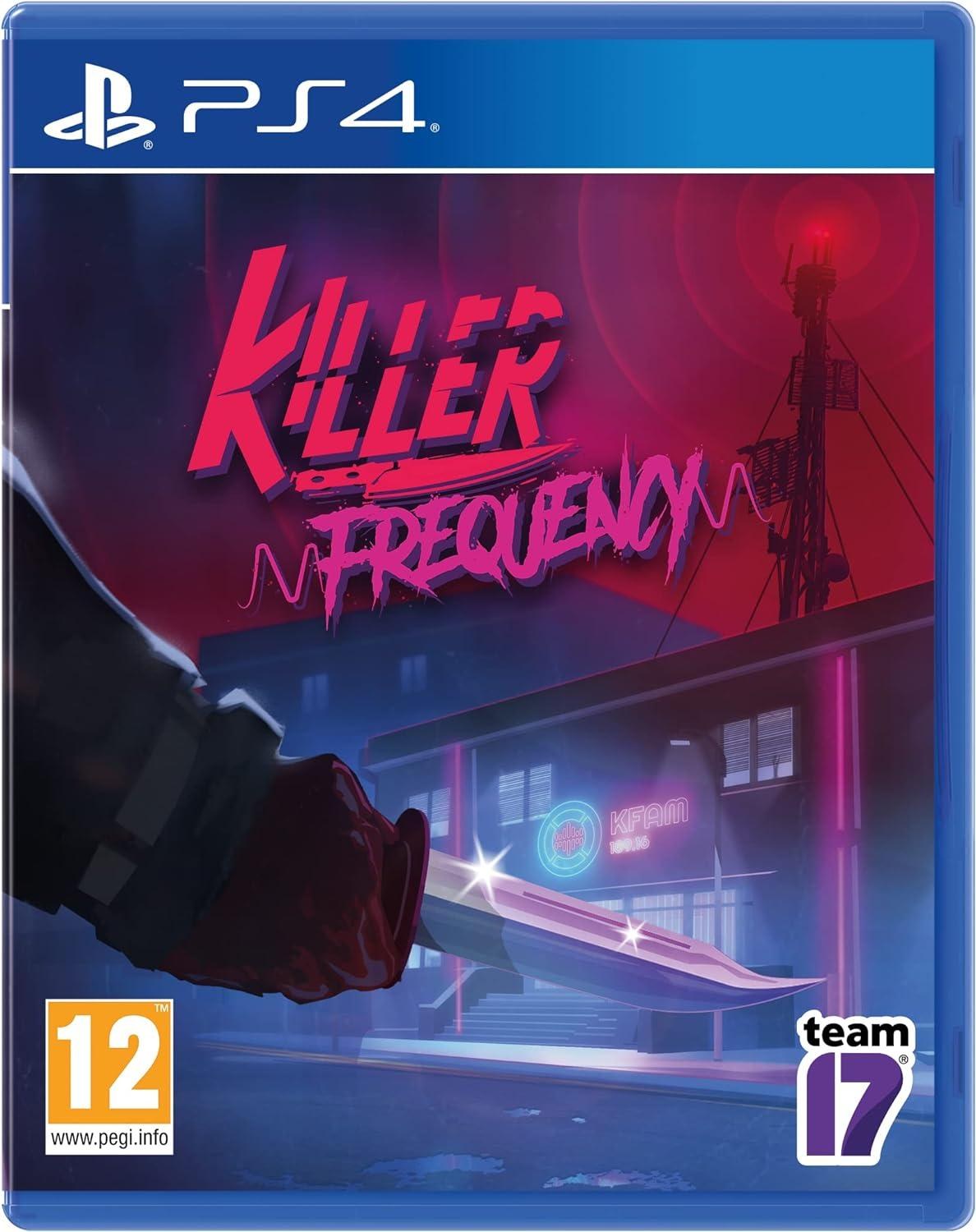 Portada de Killer Frequency para PS4 (PAL España)