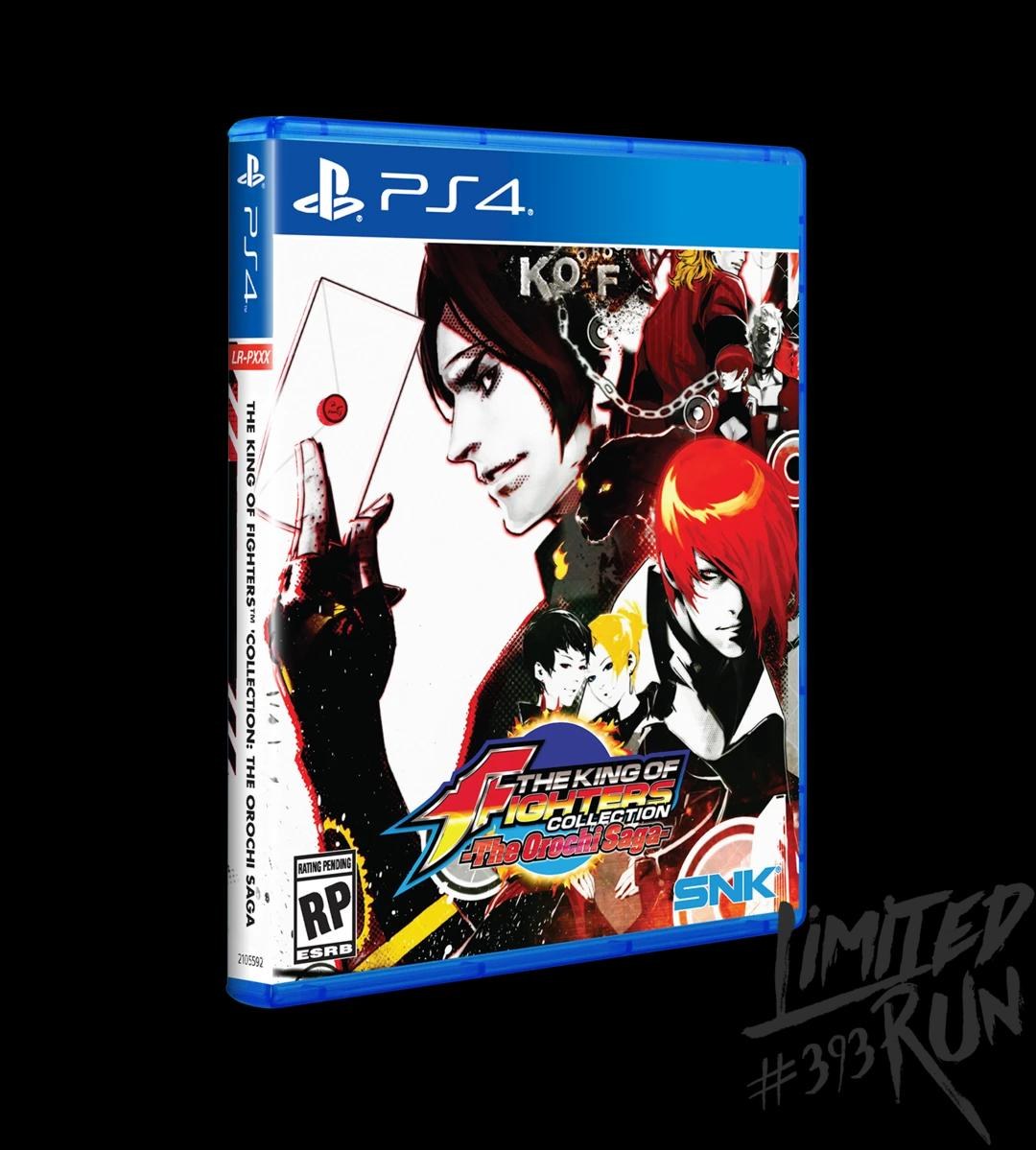 Portada de King of Fighters Collection: The Orochi Saga para PS4 (NTSC USA)