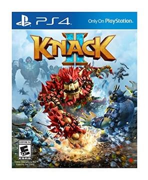 Portada de Knack II para PS4 (NTSC USA)