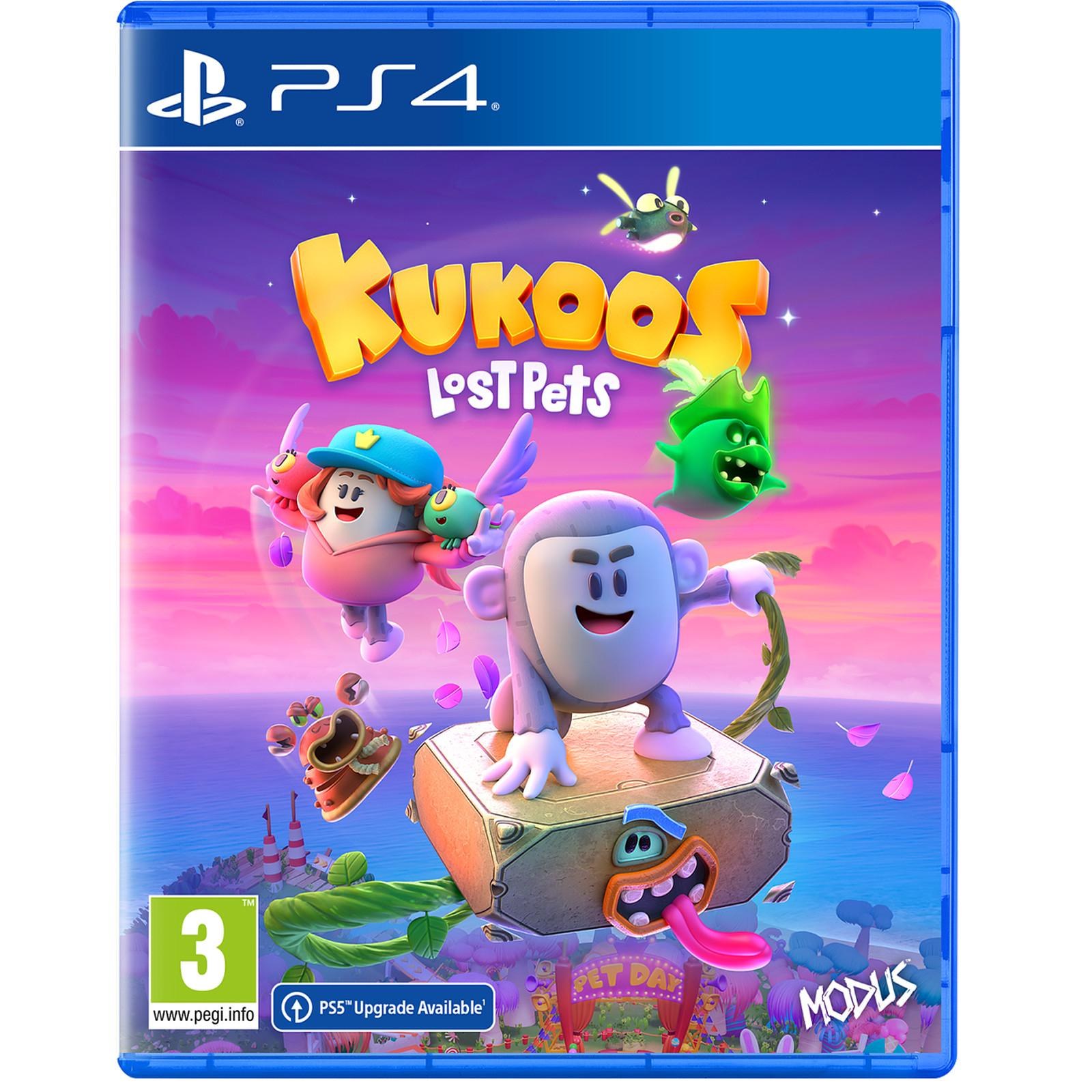 Portada de Kukoos Lost Pets para PS4 (PAL España)