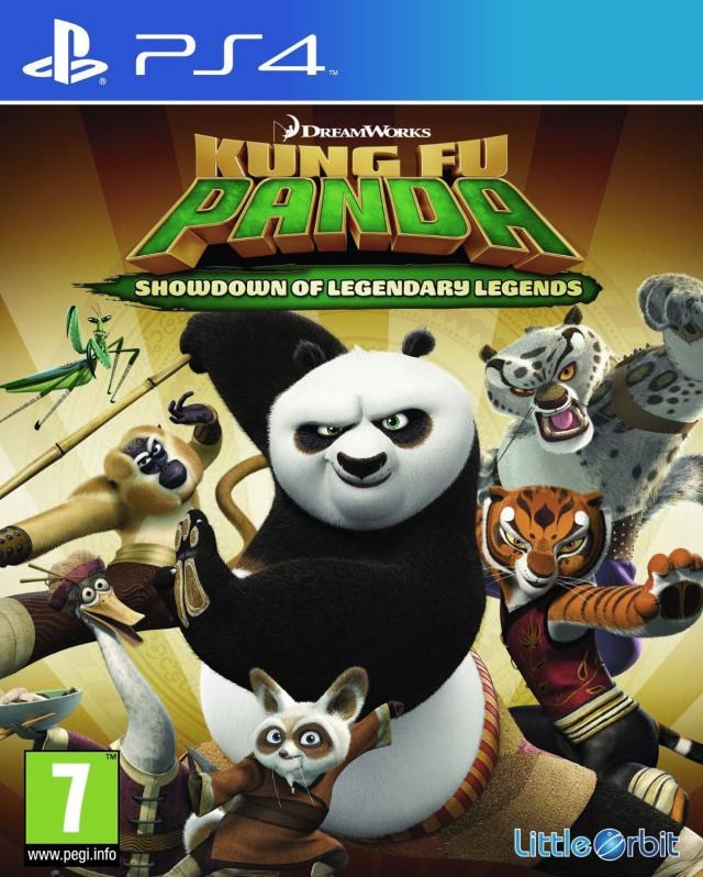 Portada de Kung Fu Panda Showdown of Legendary Legends para PS4 (PAL España)