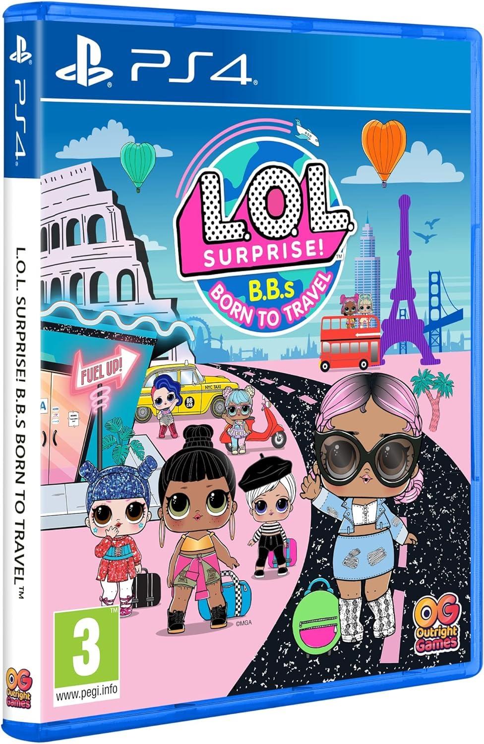 Portada de L.O.L. Surprise! B.B.s BORN TO TRAVEL para PS4 (PAL España)