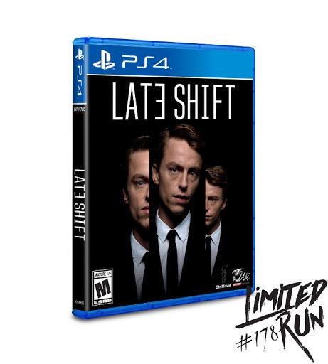 Portada de Late Shift para PS4 (NTSC USA)