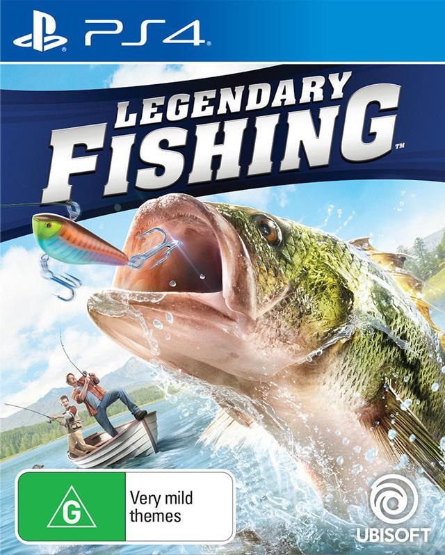 Portada de Legendary Fishing para PS4 (PAL España)