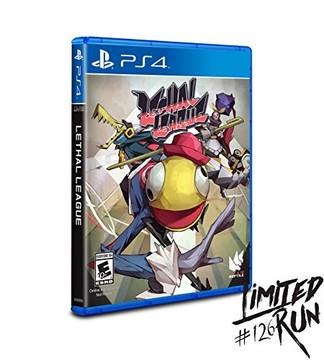 Portada de Lethal League para PS4 (NTSC USA)