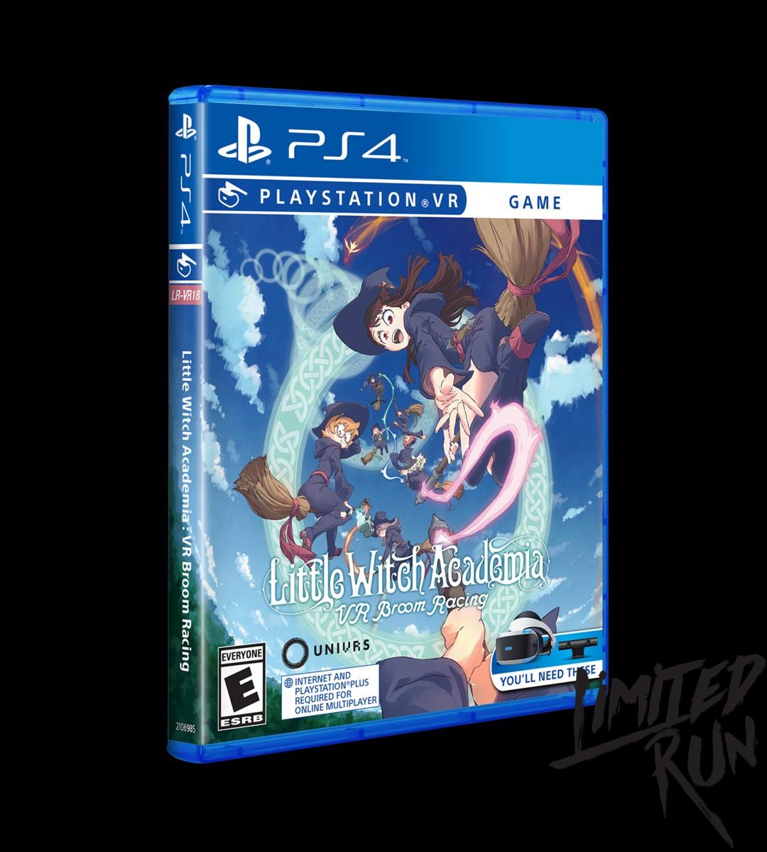 Portada de Little Witch Academia: VR Broom Racing para PS4 (NTSC USA)