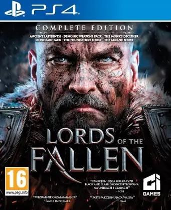 Portada de Lords of the Fallen Complete Edition para PS4 (PAL España)