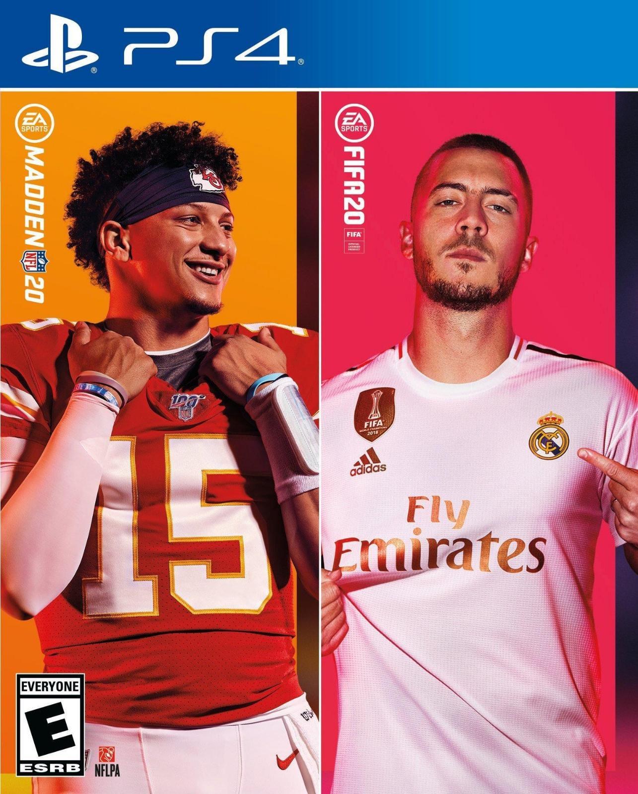 Portada de Madden NFL 20 and FIFA 20 Bundle para PS4 (NTSC USA)